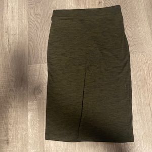 Forever 21 olive skirt